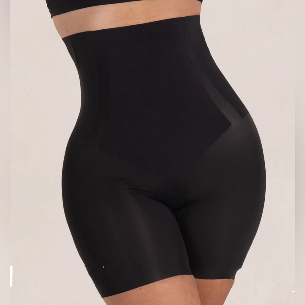 Shapermint Essentials Everyday Empower High-Waisted Shaper Shorts Black size L